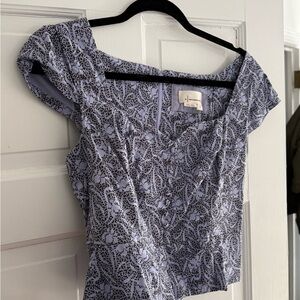 The Cecily Sweetheart top by Anthro